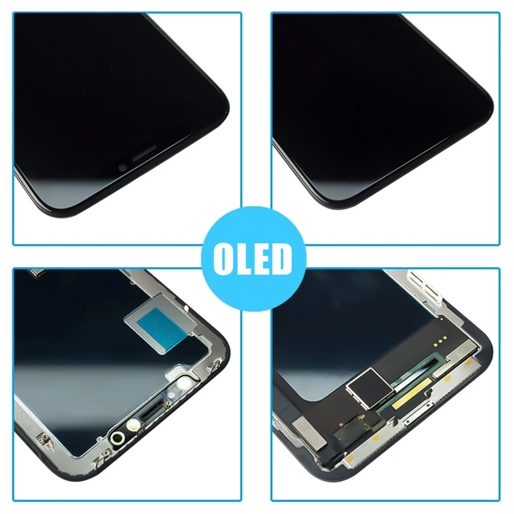 AAAAA Screen LCD For iPhone X XS XR XS MAX OLED OEM Display With 3D Touch Replacement For 11 TFT Assembly LCD Original Quality enlarge