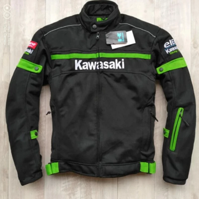 

Hot Sale 2021 Kawasaki breathable Mesh summer cycling suit with double independent use wear warm lining and windproof layer