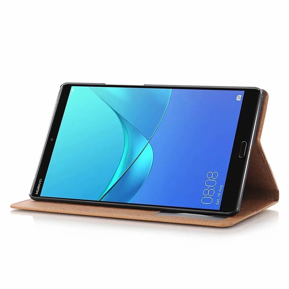 Ретро-чехол для Huawei Mediapad M5 lite 8 0 чехол-книжка из искусственной кожи с отделением
