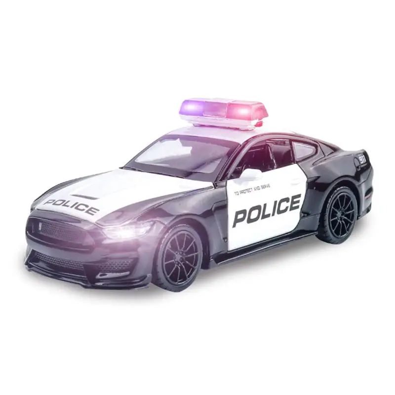 

Friction Powered 1:16 Kids Plastic Toy Rescue Emergency Cop Vehicle