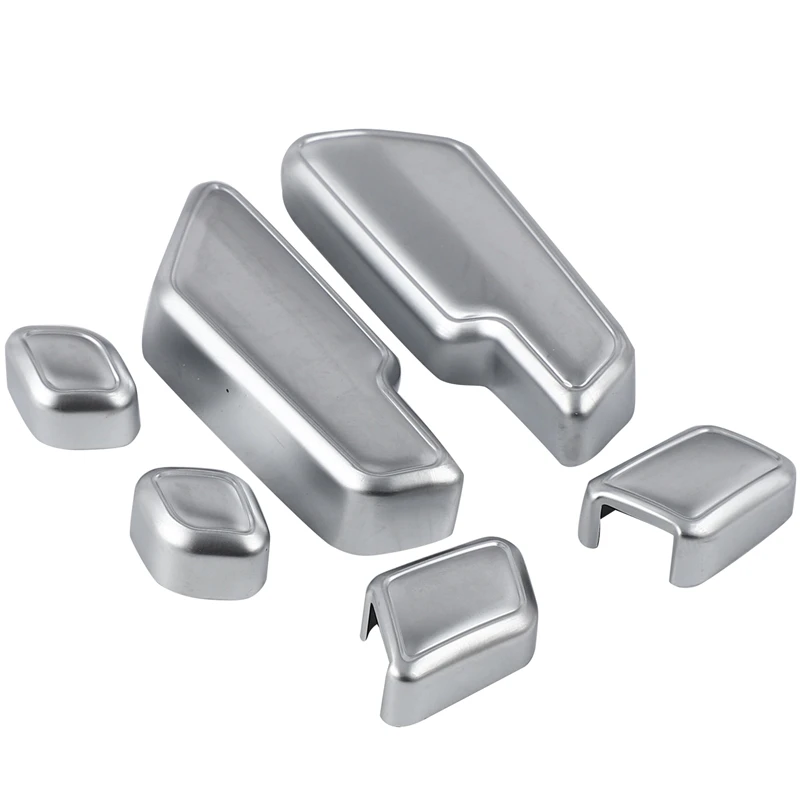6Pcs Chrome Car Door Seat Adjust Buttons Switch For Mercedes-Benz E Class W204 W205 W212 W218 X204 X166 C GLK GL ML CLS | Автомобили и
