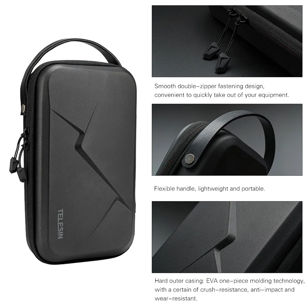 Портативная сумка для хранения TELESIN водонепроницаемый чехол фотосъемки