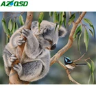 AZQSD 5d алмазная картина коала вышивка крестиком Алмазная вышивка животное домашний декор полный квадраткруглая дрель ручной работы подарок