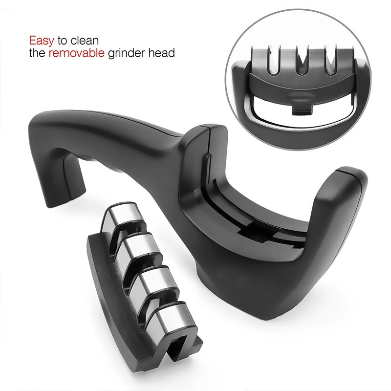 Алмазная Керамическая точилка для ножей 3 этапа Профессиональный кухонный