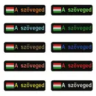 Венгерский флаг Венгрия 10 х2, 5 см вышивка с именем под заказ заплатка с текстом значок в полоску с железным или велюровыми нашивками