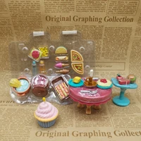bandai genuine animation peripheral simulation mini gourmet cake snacks small ornaments childrens play house props toys