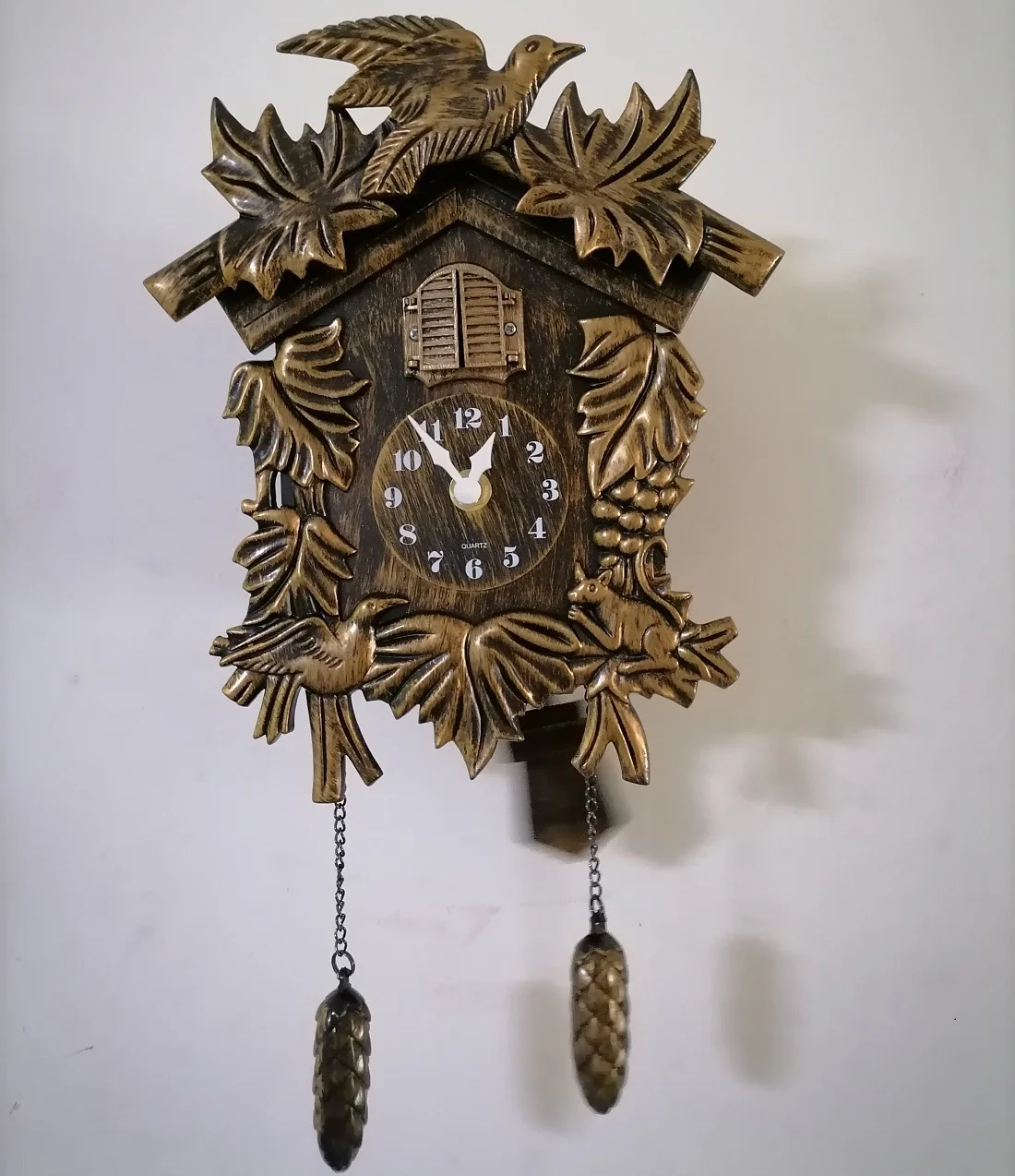 Часы Cuckoo для детской комнаты Мультяшные настенные часы с изображением птиц поет