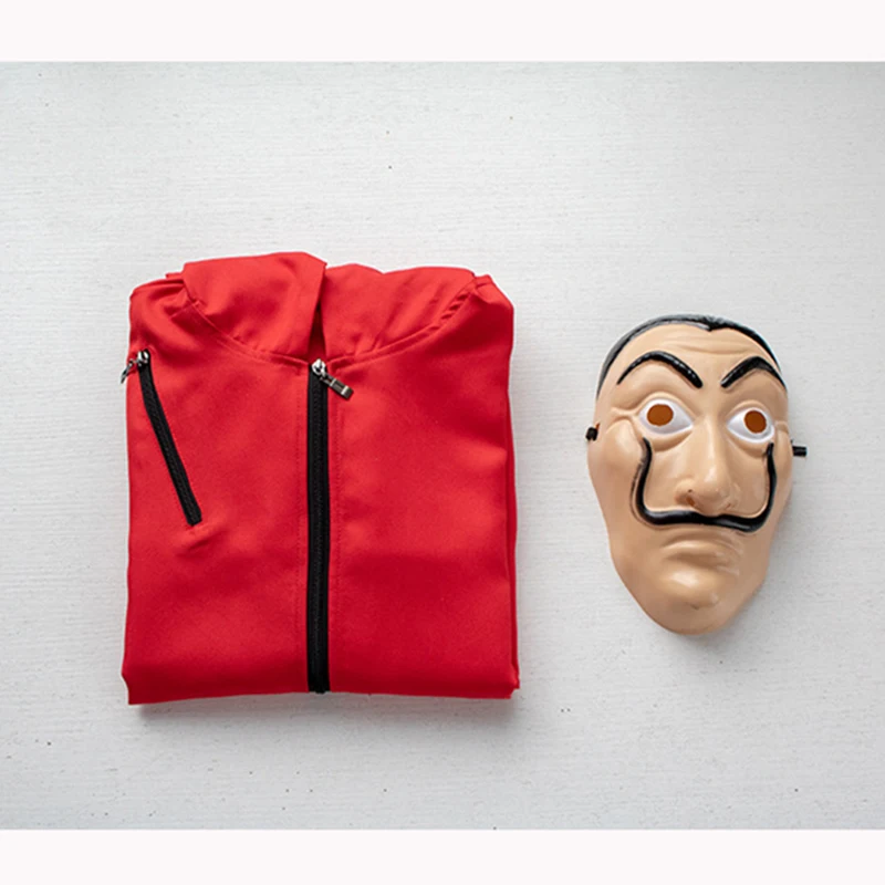 Хэллоуин вечерние Сальвадор Дали Косплэй маска деньги Heist House of Paper La Casa De Papel
