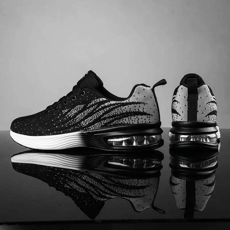 Летние мужские кроссовки с воздушной подушкой спортивные 2020 беговые для бега