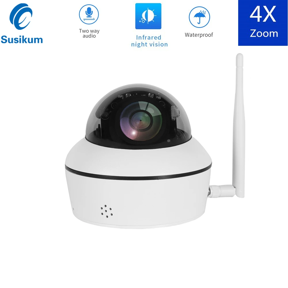 

Беспроводная IP-камера видеонаблюдения, 5 МП, PTZ, Wi-Fi