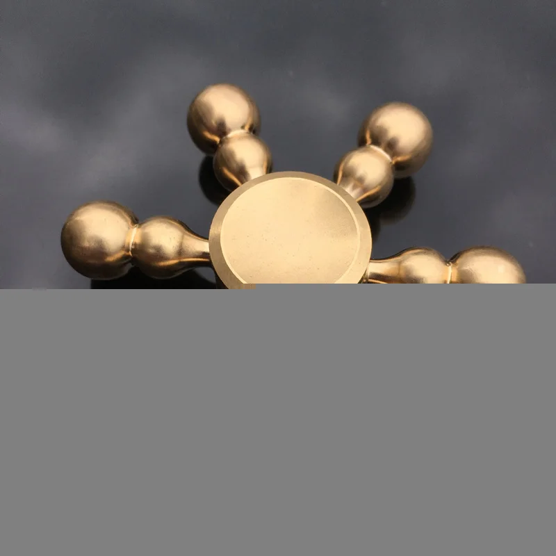 Медный Спиннер в форме пули ручной для пальцев металлический с коробкой игрушки