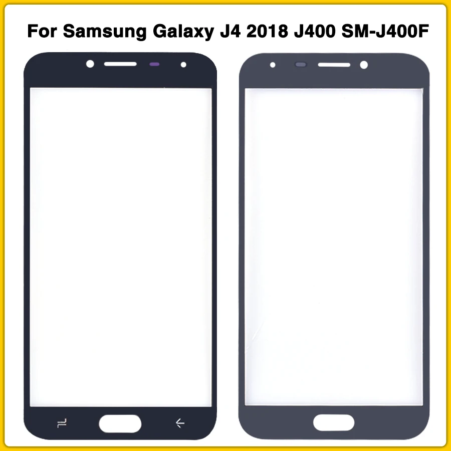 Новый ЖК передний стеклянный объектив для samsung Galaxy J4 2018 J400 SM J400F J400F/DS J400G/D