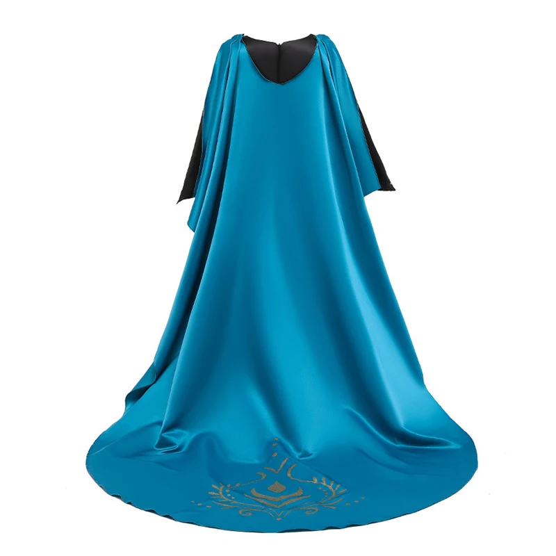 Костюм Снежной Королевы Ань-на для девочек на Хэллоуин платье принцессы Детский