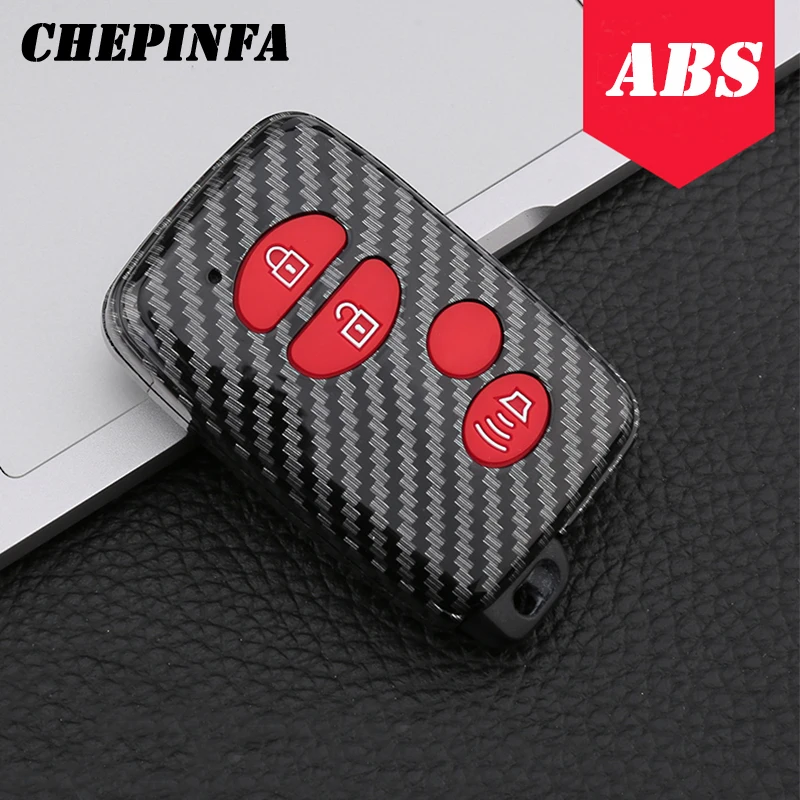 

ABS Car Key Case Full Cover For Toyota Avalon Camry Corolla 2014 2015 2016 2017 Remote Car Key Shell Case Fob Housing Cover