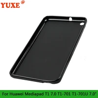 tablet case for huawei mediapad t1 7 0 inch t1 701 t1 701u t1 701w funda back tpu silicone anti drop cover for mediapad t1 7 0
