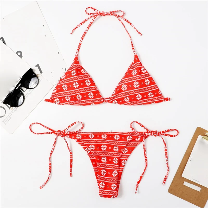 

Bikini 2021 Sexy Micro Bikini Leopard Printing Young Swimming Suit For Women Bandage Bodysuit Thong Bikini Mini Biquini Swimsuit