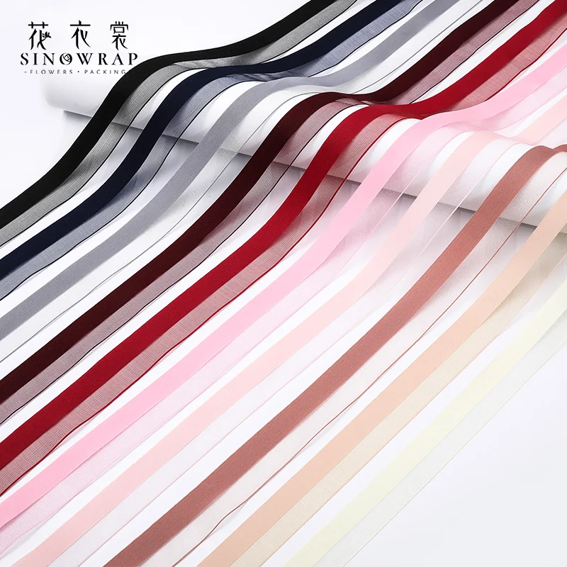 Лента для рукоделия сочетающихся цветов многоцветный высокого качества