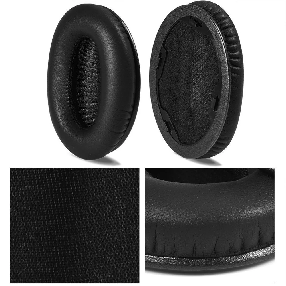 Черные Сменные поролоновые амбушюры наволочки и оголовье набор подушек для Beats Dr.