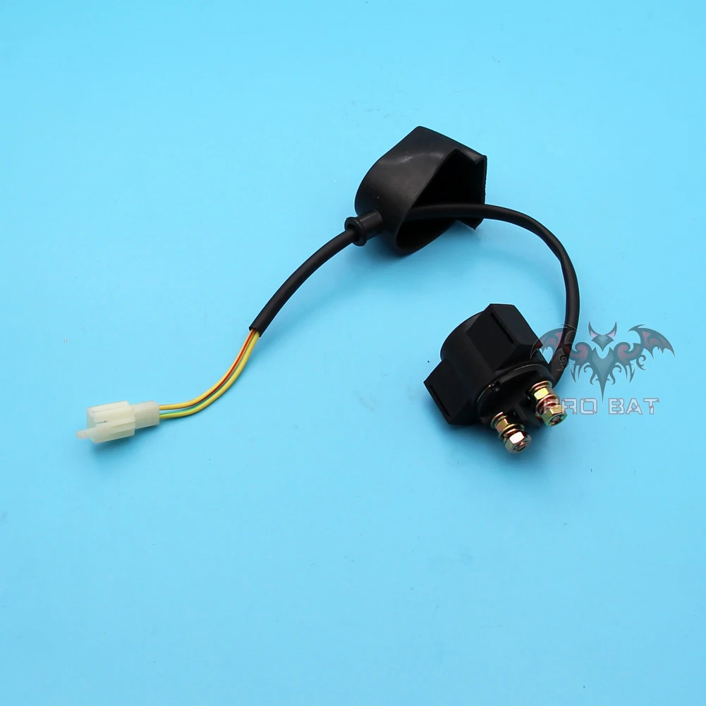 Стартовое реле соленоид для двигателя 50cc 70cc 90cc 110cc 125cc 150cc 200cc 250cc GY6 139QMB 152QMJ 157QMJ