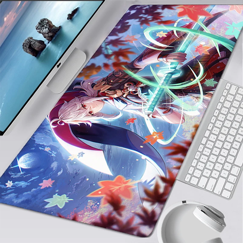 

Genshin Impact Mouse pad New Arrive Large Extended tapis de souri Mousepad gaming mini skidproof gamer desk mats anime mousepad
