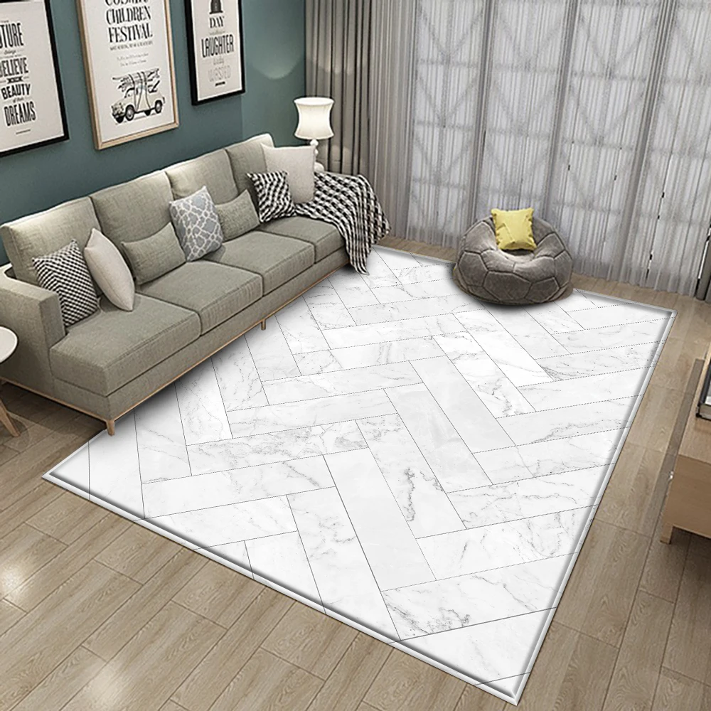 

Alfombra модный простой ковер с рисунком нескользящий ковер в скандинавском стиле цветной мраморный ковер для гостиной спальни домашний Декор ...