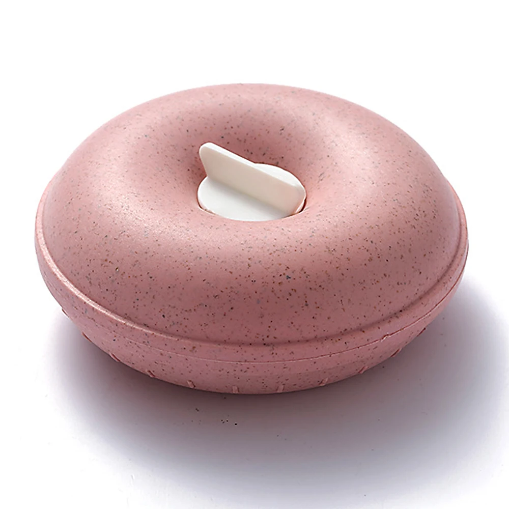 4 grids 8cm pink 1 шт., 7 дней в неделю, коробка для хранения таблеток, медицинская коробка, держатель, контейнер, портативный органайзер для хранения таблеток, чехол-контейнер - Цвет: 4 grids 8cm pink