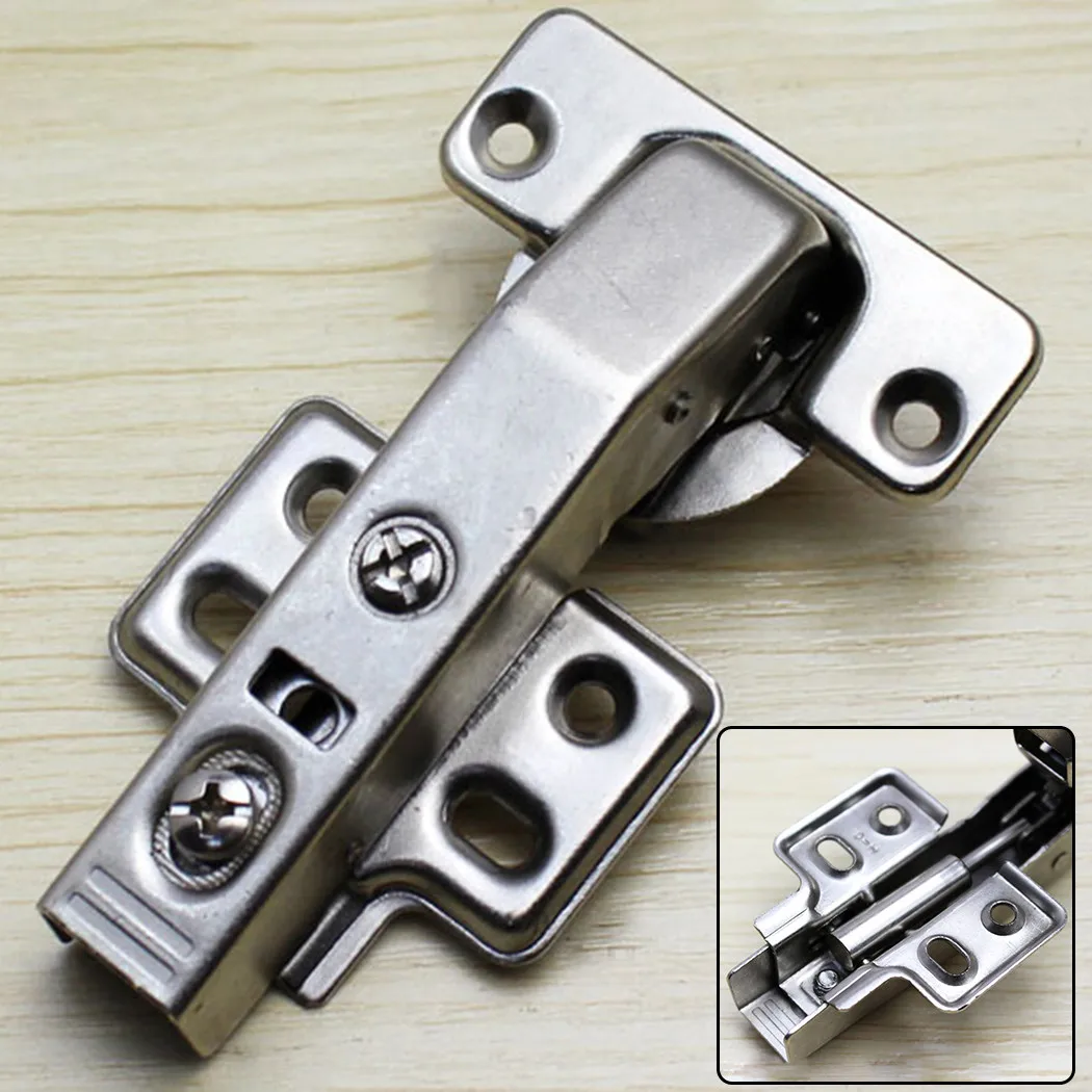 

2pcs Set Blind Corner Concealed Door Hinge 90 Degree Kitchen Cabinet Wardrobe Cupboard Sprung Door Hinges Hardware Parts