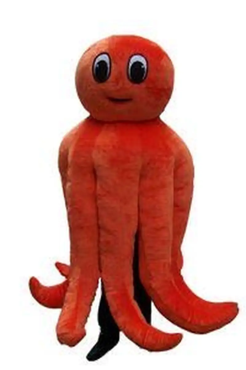 Осьминог море талисмана Фурсьют Косплэй животных вечернее изящное платье