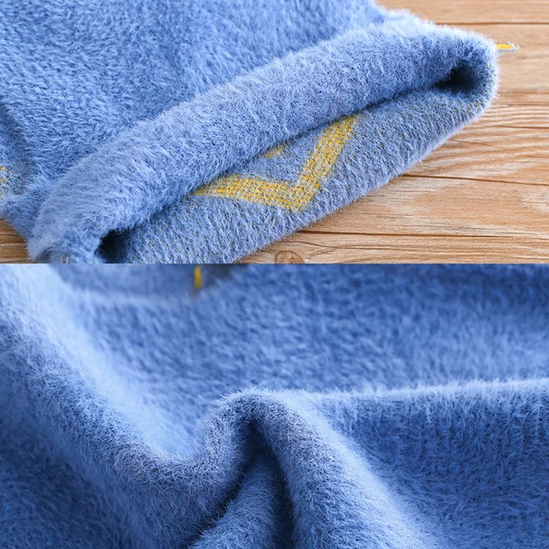 Осень-весна 2019 детские свитера милая трикотажная одежда для маленьких девочек