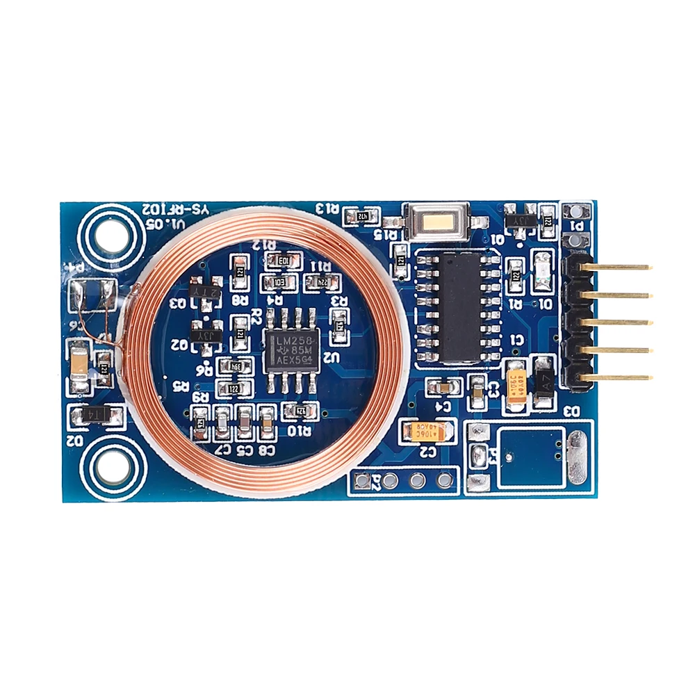 Декодер id карт модуль считывателя RFID 125 кГц TK4100 выходная плата UART для контроля