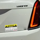Автомобильные аксессуары 2022 Новые защитные предупреждающие правила наклейка карточная наклейка для Ford Transit Ranger Mustang Ka Volkswagen TF Phaeton 6 EOS