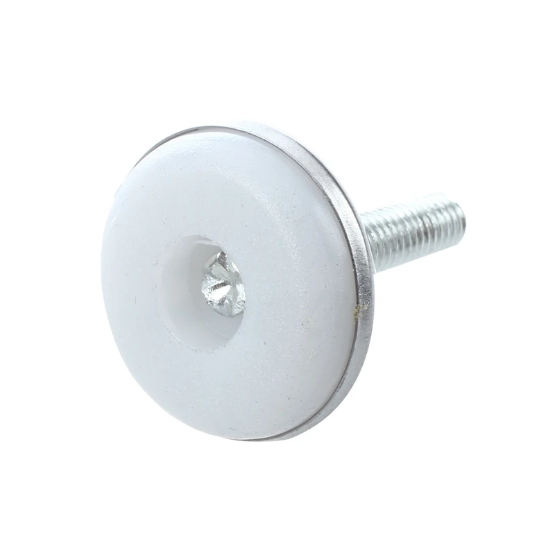 

M6 x 25mm Plastic Base Leveller Leveling Foot Furniture Glide 10 Pcs