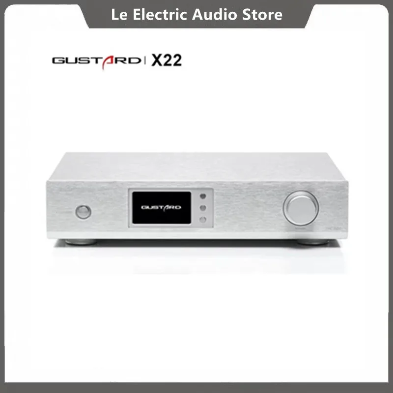 

GUSTARD DAC-X22 Desktop full balance Class A discrete line ES9038PRO I2S XMOS HiFi DAC PCM384K DSD512 DOP Decode