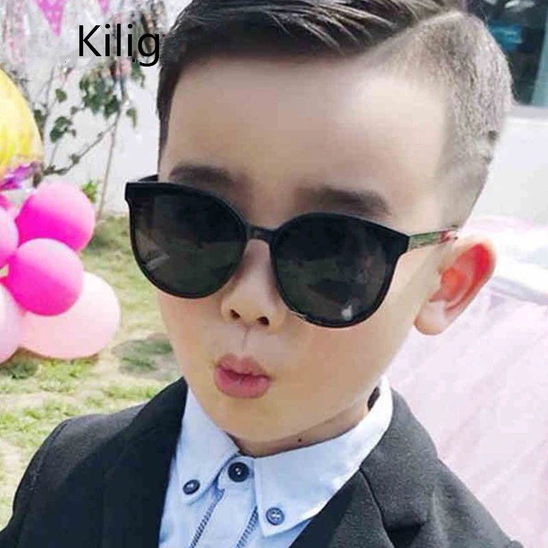 Kilig 2019 популярные детские солнцезащитные очки новые модные квадратные для