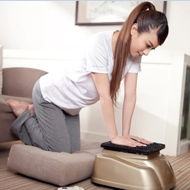 売却 リモコン脚電気ミュート振動血液循環機、高周波スパイラル振動フットマッサージャー