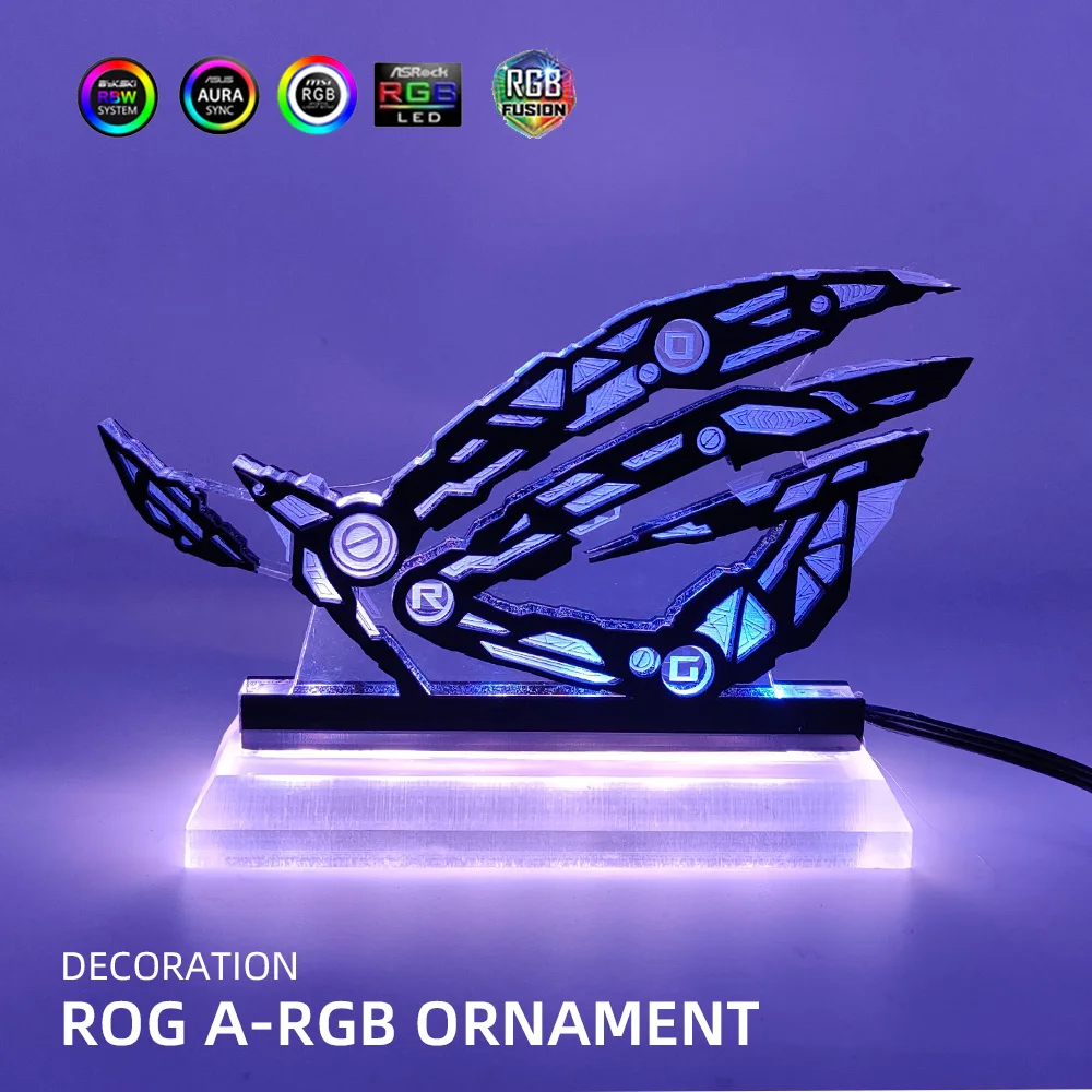A RGB ROG фигурка убеждение украшение 5V3Pin Республика геймеров