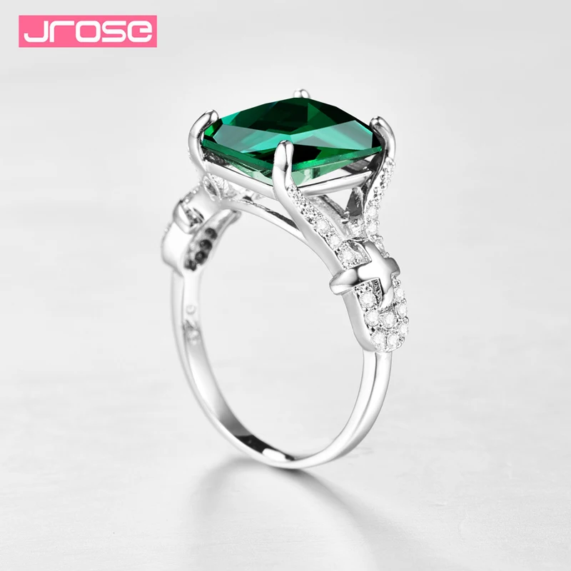 Женское серебряное кольцо Jrose 925 принцессы для женщин ювелирные изделия размеры 6