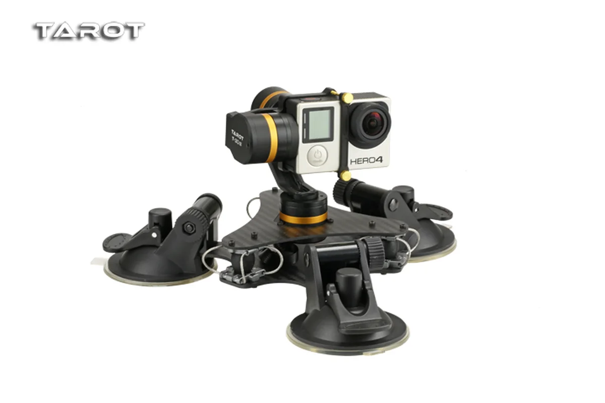 Tarot ZYX T-DZ 3-Axis Metal Camera Gimbal Stabilizer Car Mounted PTZ TL3T03 for GOPRO HERO 3/3+/4 Action Sport | Электроника