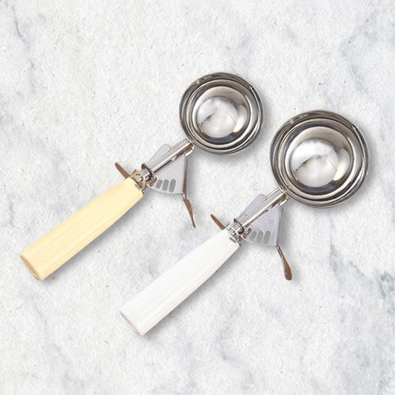 Ложка для мороженого из нержавеющей стали кухонный прибор приготовления печенья