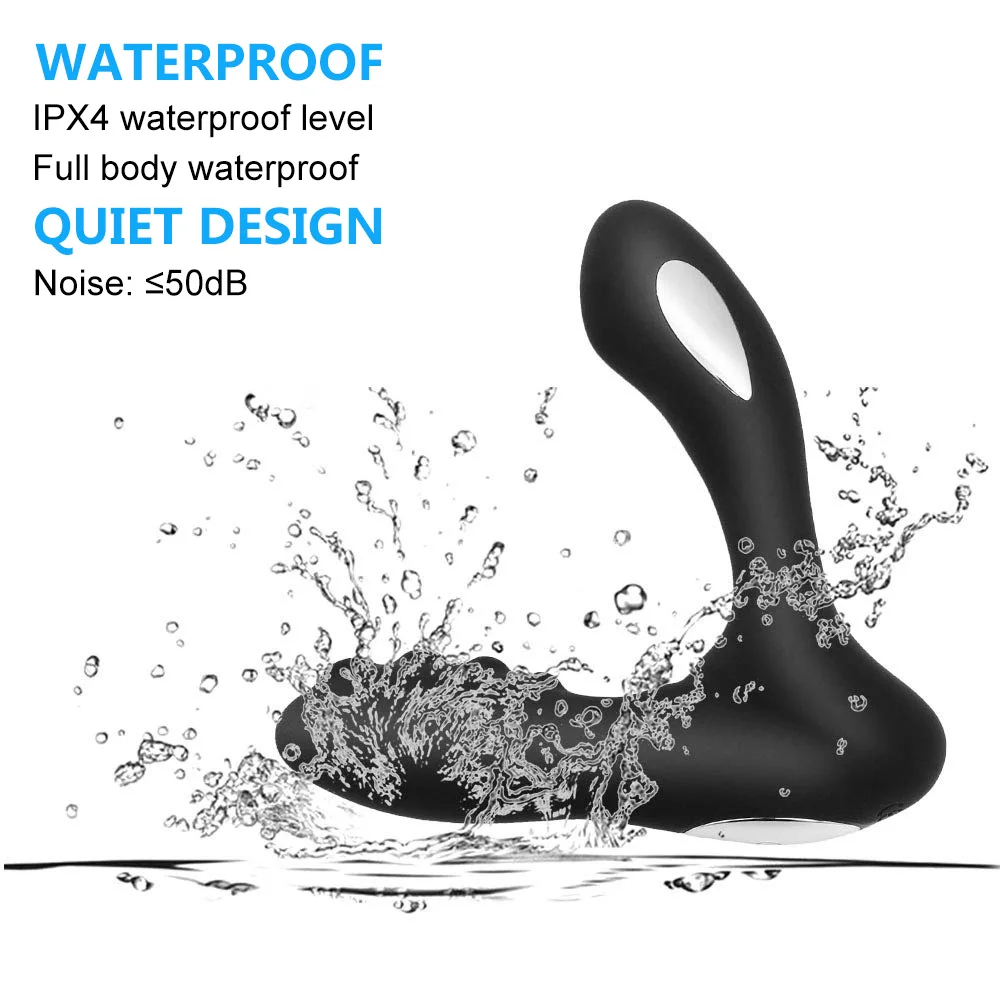 Электрический Импульсный анальный фаллоимитатор вибраторы 8 скоростей Анальная