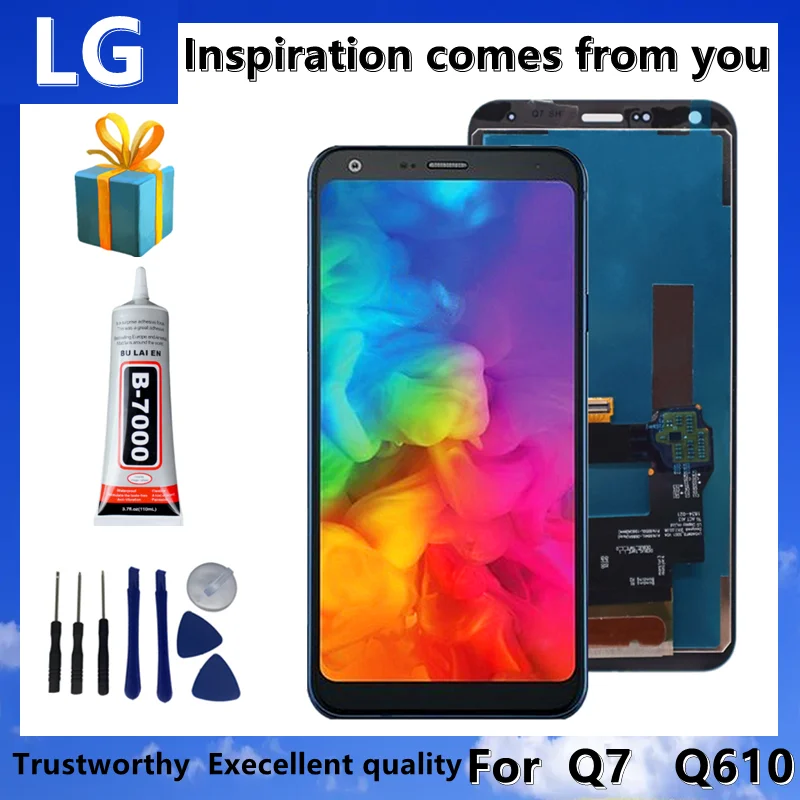 Для ЖК-дисплея LG Q7 / Q610 Q610MA Q610TA Q610YB CV5A Q610EA MT6750S Q610NM Q610EQ Q610M