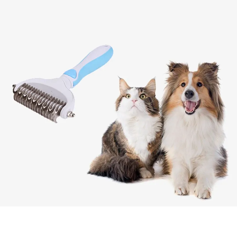 

Pet Cat Dog Comb Brush for Dogs Cat Professional Dogs Open Knot Deshedding Brush Grooming Tool For Long Hair Pet
