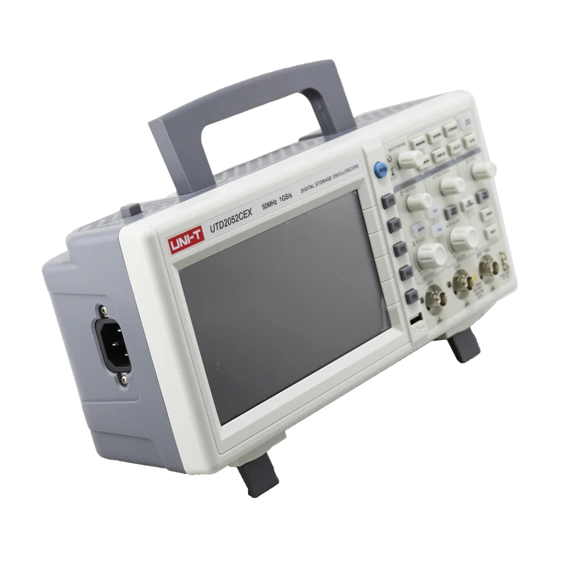 UNI-T UTD2052CEX Цифровые запоминающие осциллографы 2CH 50 МГц Сфера метр 7 дюймов
