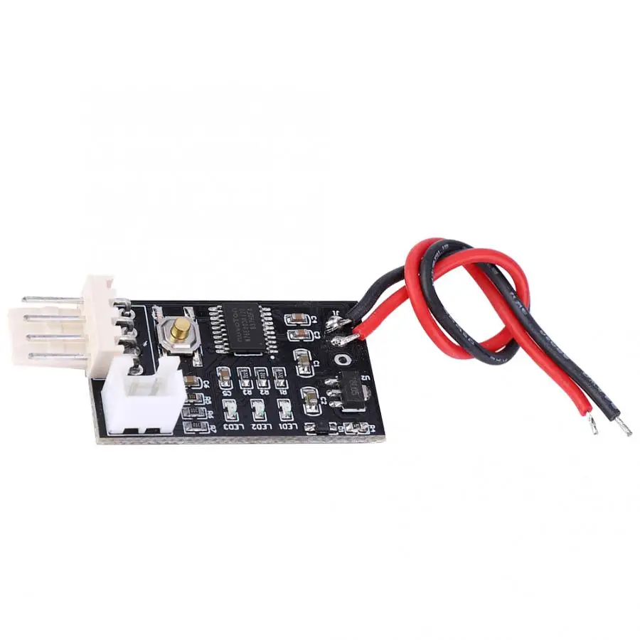 VHM 802 DC 12V PWM 4 проводной вентилятор Температура Скорость Управление Переключатель