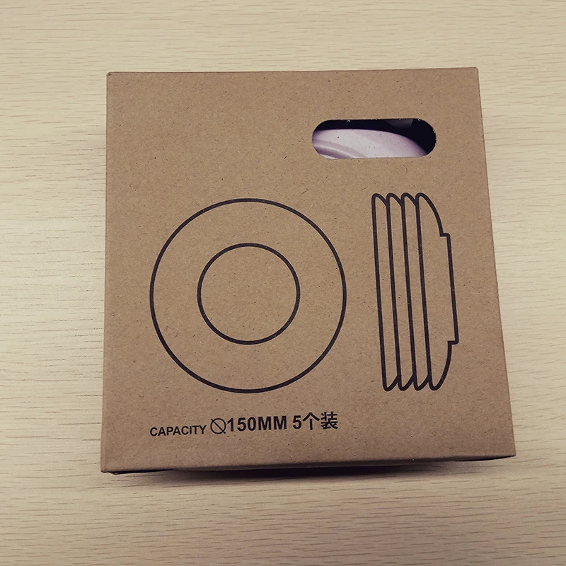 Экологически чистые пшеничной соломы пластины из 5 предметов красочные PP лоток