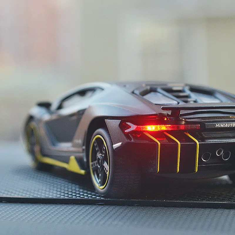 Модель спортивного автомобиля Lamborghinis Lp770 1:32 модель из сплава украшение игрушка