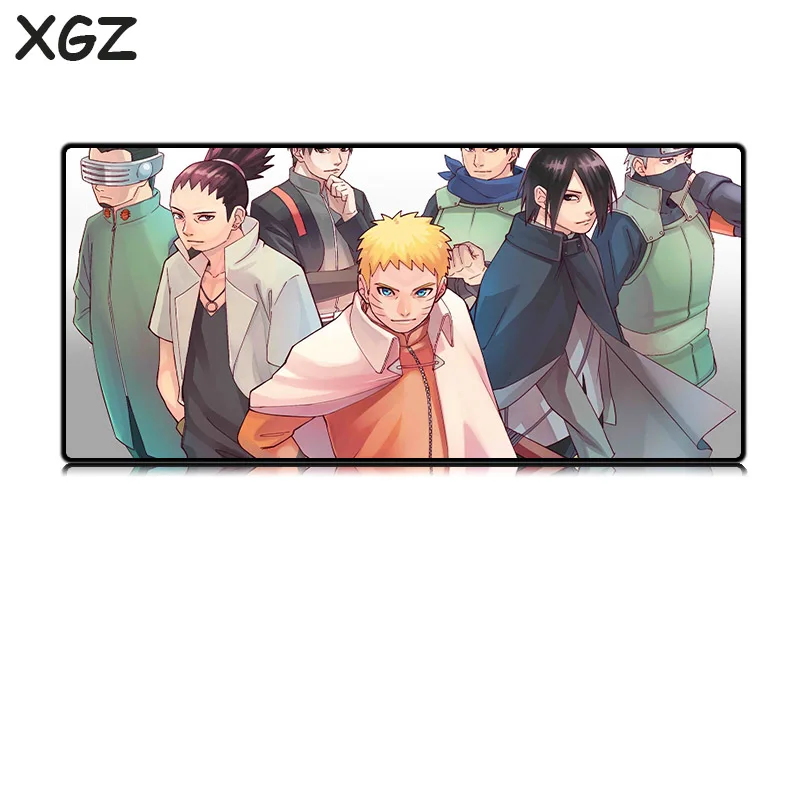 Коврик для мыши XGZ с мультяшным аниме большой размер черный замком партнёров