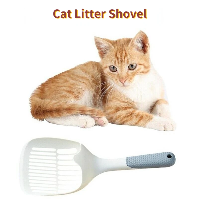 

Cat Litter Scoop Plastic Durable Pet Poop Shovel Pets Poop Scooper Cat Sand Cleaning Products Kitten Poop Litter Boxes Shove