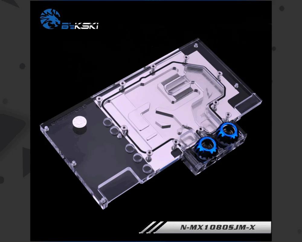 Bykski N-MX1080SJM-X, полное покрытие видеокарты блок водяного охлаждения для Palit GTX1080 SuperJetStream MAXSUN GTX1070TI JetStream 8G