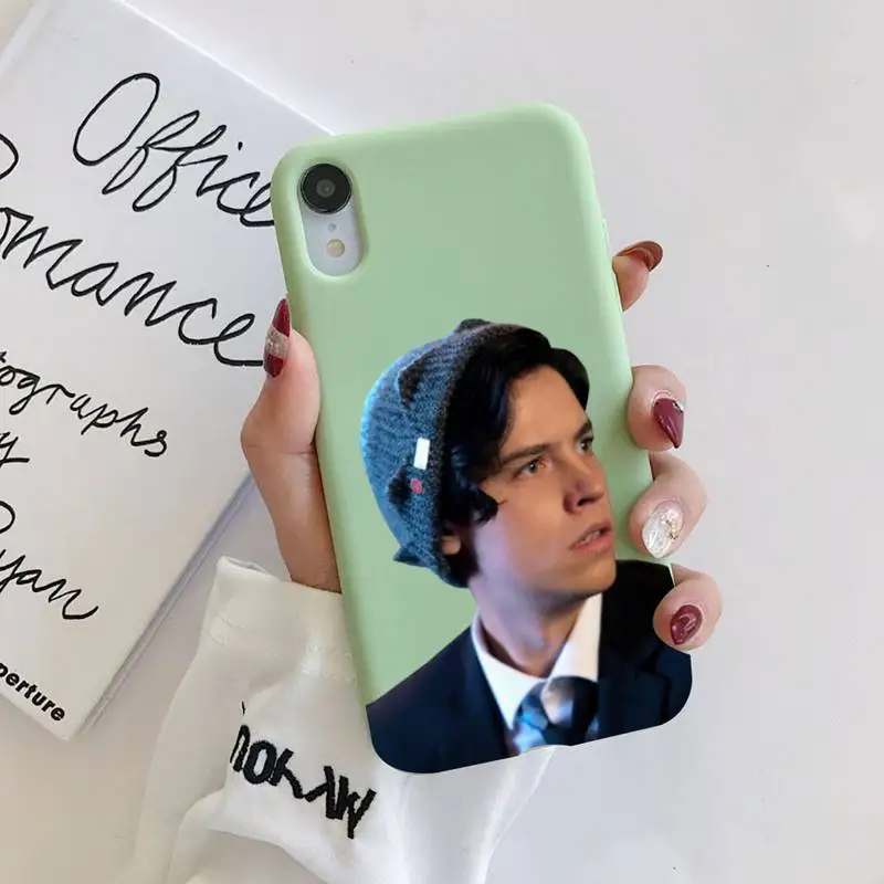 

Riverdale South Phone Case Liquid Silicone Phone Case for iPhone 11 Pro Max XR XS X Soft Candy Cover for iPhone 6 6S 7 8 Plus